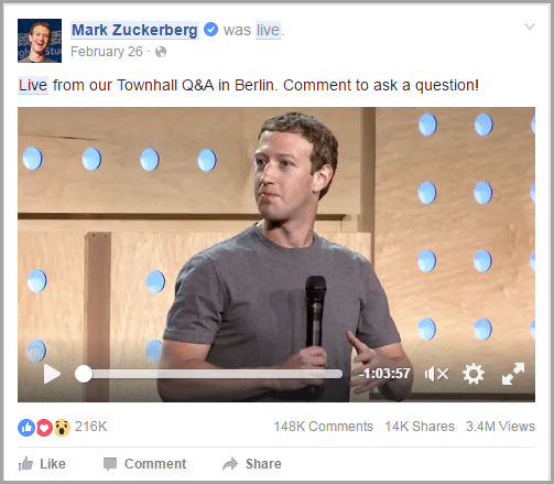 Facebook Live